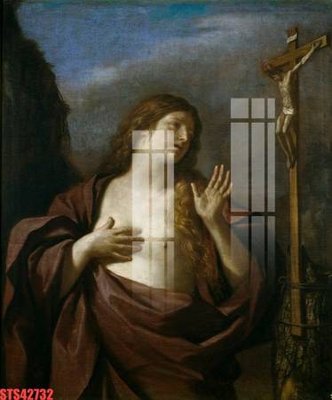 File tranh Tranh sơn dầu phương tây tổng hợp STS42732 (ảnh gốc) in trần xuyên sáng