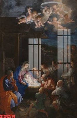 File tranh gốc Tranh sơn dầu phương tây tổng hợp STS42774 (bản đẹp) độc quyền