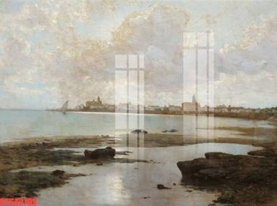 File tranh Tranh sơn dầu phương tây tổng hợp STS42792 (bản gốc) in lụa 5D