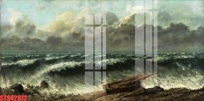 File gốc Tranh sơn dầu phương tây tổng hợp STS42872 (in mica) làm quà tặng