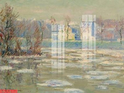 File gốc Tranh sơn dầu phương tây tổng hợp STS42900 (in lụa) tranh phong thủy