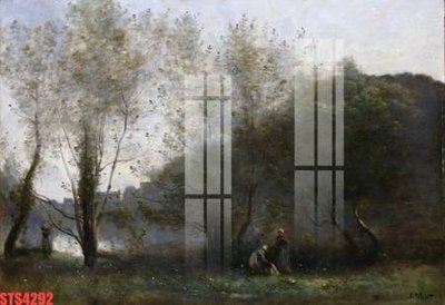 Tải file tranh Tranh sơn dầu phương tây tổng hợp STS4292 (gốc) tại Filetranh.com