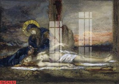 File gốc Tranh sơn dầu phương tây tổng hợp STS42973 (PSD/TIFF) độ phân giải cao