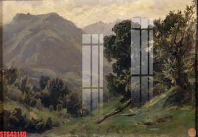 Download file gốc Tranh sơn dầu phương tây tổng hợp STS43140 (in mica) trong suốt