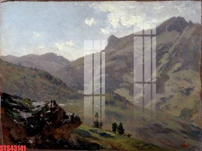 File in ấn Tranh sơn dầu phương tây tổng hợp STS43141 (bản gốc) từ file gốc