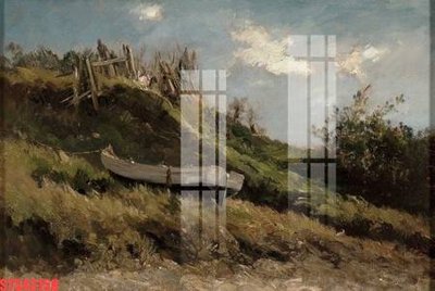 Download file gốc Tranh sơn dầu phương tây tổng hợp STS43158 (in lụa) hoa lá