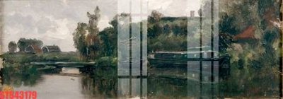 File gốc Tranh sơn dầu phương tây tổng hợp STS43179 (cho in 3D) độc đáo