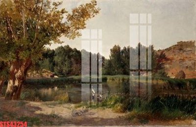 File tranh gốc Tranh sơn dầu phương tây tổng hợp STS43254 (bản quyền) độc đáo