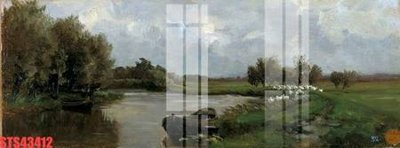 File tranh in mica Tranh sơn dầu phương tây tổng hợp STS43412 (độ phân giải cao)