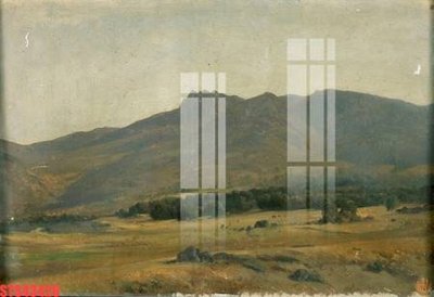 File in trần Tranh sơn dầu phương tây tổng hợp STS43426 (bản gốc 3D) sống động