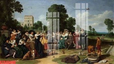 Tải file Tranh sơn dầu phương tây tổng hợp STS43446 (gốc) in ấn ngay lập tức