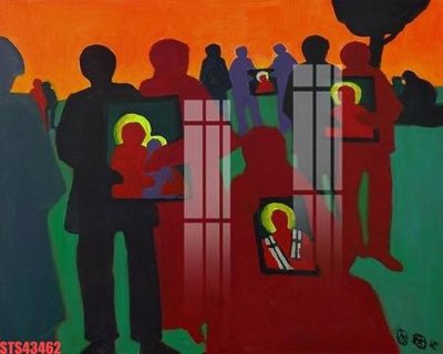 File in ấn Tranh sơn dầu phương tây tổng hợp STS43462 (bản gốc) cao cấp