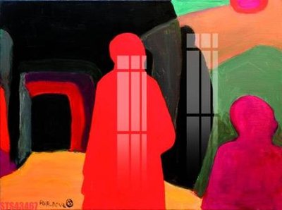 Tải file Tranh sơn dầu phương tây tổng hợp STS43467 (gốc) chủ đề hoa sen