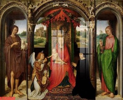 Tải file Tranh sơn dầu phương tây tổng hợp STS43547 (gốc) in tranh tráng gương