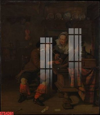 File in lụa Tranh sơn dầu phương tây tổng hợp STS4361 (chất lượng cao) Tranh sơn dầu phương tây tổng hợp STS4361