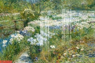 File gốc Tranh sơn dầu phương tây tổng hợp STS43632 (in tráng gương) ốp tường