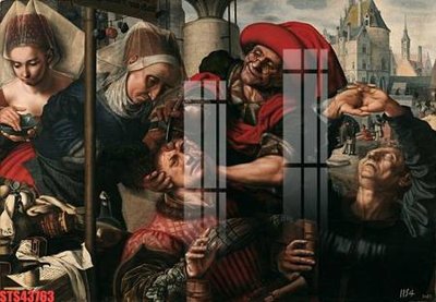 Tải file gốc Tranh sơn dầu phương tây tổng hợp STS43763 (in khổ lớn) không mờ