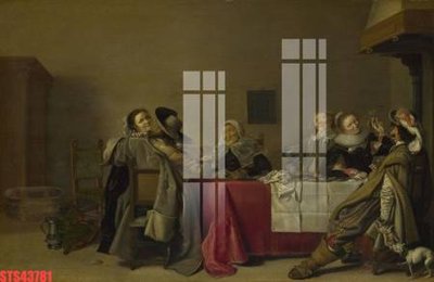 File gốc in ấn Tranh sơn dầu phương tây tổng hợp STS43781 (sẵn sàng tải về)