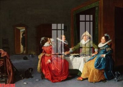 File ảnh Tranh sơn dầu phương tây tổng hợp STS43782 (gốc) cho trang trí nhà hàng