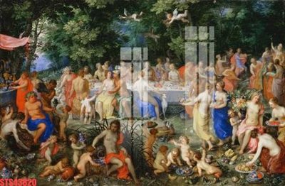 File in mica Tranh sơn dầu phương tây tổng hợp STS43820 (bản gốc) làm vách ngăn