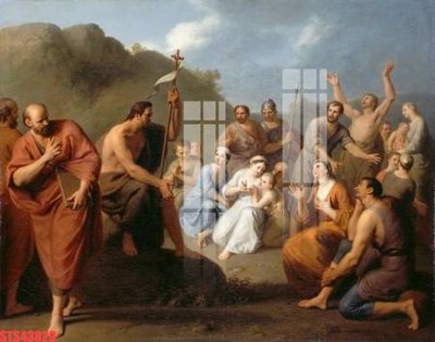 Download file Tranh sơn dầu phương tây tổng hợp STS43829 (gốc) in mica bàn thờ