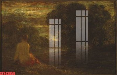 File gốc Tranh sơn dầu phương tây tổng hợp STS43859 (in tráng gương) nghệ thuật