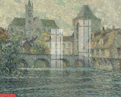 File tranh Tranh sơn dầu phương tây tổng hợp STS43886 (ảnh gốc) in trần 3D