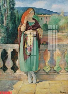 File tranh Tranh sơn dầu phương tây tổng hợp STS43961 (bản gốc) trang trí văn phòng