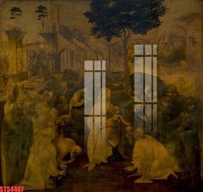 Tải file Tranh sơn dầu phương tây tổng hợp STS4407 (PSD) cho in ấn quảng cáo