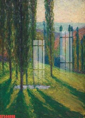 File tranh Tranh sơn dầu phương tây tổng hợp STS44098 (gốc) chủ đề thiên nhiên