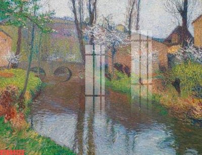 File in trần Tranh sơn dầu phương tây tổng hợp STS44122 (bản gốc) đại dương