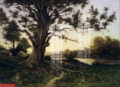 File gốc Tranh sơn dầu phương tây tổng hợp STS44160 (in tráng gương) ốp tường