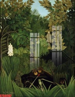 Ảnh gốc Tranh sơn dầu phương tây tổng hợp STS44167 (nét căng) in mica