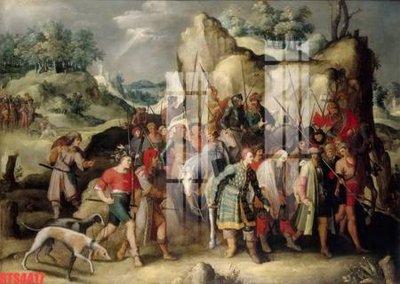 Tải file Tranh sơn dầu phương tây tổng hợp STS4417 (ảnh gốc) in gạch 3D