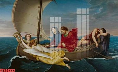 File gốc in mica Tranh sơn dầu phương tây tổng hợp STS44332 chất lượng