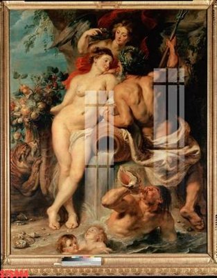 File gốc Tranh sơn dầu phương tây tổng hợp STS444 (thiết kế) độc quyền