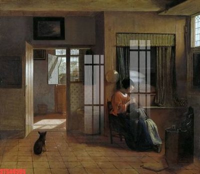 File in ấn Tranh sơn dầu phương tây tổng hợp STS44594 (bản gốc) chất lượng cao