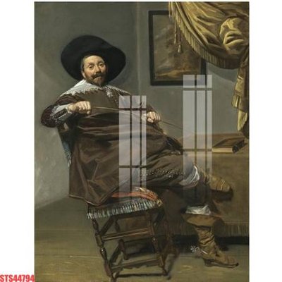 Ảnh gốc Tranh sơn dầu phương tây tổng hợp STS44794 (độ nét cao) in tráng gương