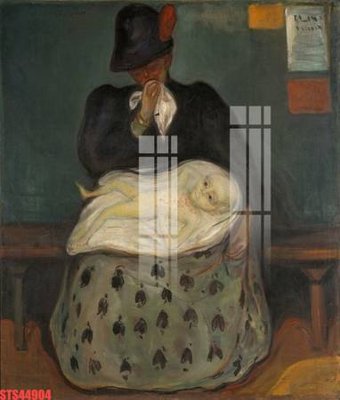 File gốc Tranh sơn dầu phương tây tổng hợp STS44904 (in mica) làm bảng hiệu