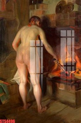 File gốc Tranh sơn dầu phương tây tổng hợp STS4496 (thiết kế) cho in ấn