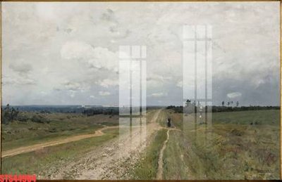 Download file Tranh sơn dầu phương tây tổng hợp STS44964 (gốc) in mica đèn LED