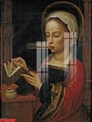 Ảnh gốc file in lụa Tranh sơn dầu phương tây tổng hợp STS44992 chi tiết