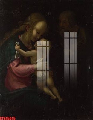 Tải file gốc Tranh sơn dầu phương tây tổng hợp STS45045 (in không vỡ ảnh)