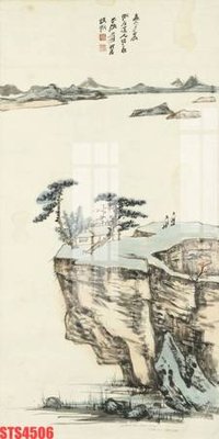 Tải file Tranh sơn dầu phương tây tổng hợp STS4506 (ảnh gốc) in gạch 3D