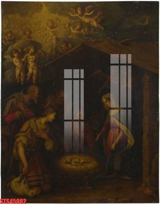 File gốc Tranh sơn dầu phương tây tổng hợp STS45082 (PNG) chất lượng cao