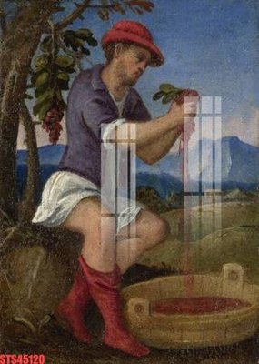 File gốc in ấn Tranh sơn dầu phương tây tổng hợp STS45120 chuẩn màu CMYK