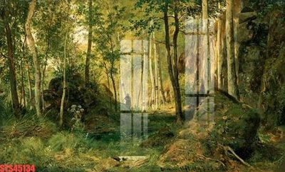 File gốc Tranh sơn dầu phương tây tổng hợp STS45134 (in tráng gương) hiện đại