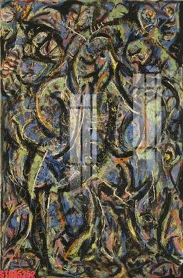 File gốc Tranh sơn dầu phương tây tổng hợp STS45252 (phong cách) cổ điển