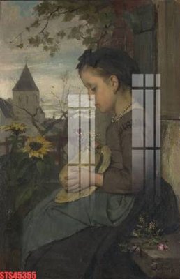 File gốc Tranh sơn dầu phương tây tổng hợp STS45355 (in 3D) nghệ thuật