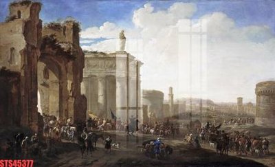 File tranh gốc Tranh sơn dầu phương tây tổng hợp STS45377 (bản quyền) file PSD